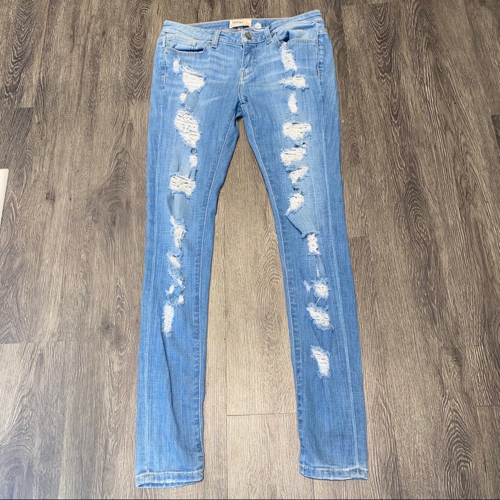 BKE/BUCKLE SKINNY JEANS